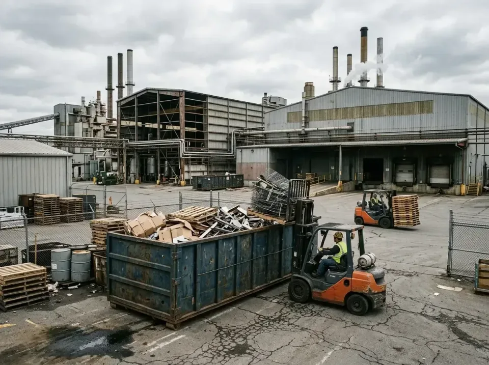 industrial-factory-scrap-conta-003 — frequently asked questions, Cheap Roll-off Dumpster Rentals in Menominee, MI